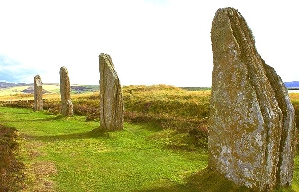 by little_frank on Flickr.The Ring of Brodgar is a Neolithic henge and stone circle on the Mainland, the largest island in Orkney, Scotland.