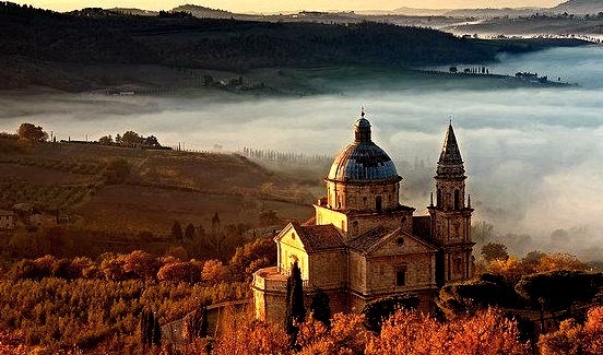 by Giuseppe Toscano on Flickr.The Sanctuary of San Biagio in Montepulciano - Tuscany, Italy.