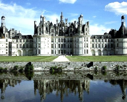 by pe_ha45 on Flickr.Reflections of Chateau de Chambord in Loire Valley, France.