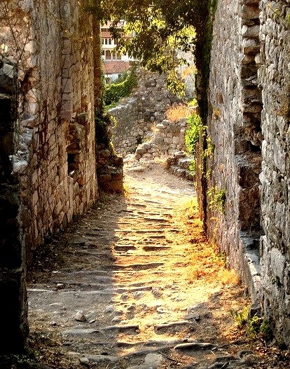Ancient Passageway, Stari Bar, Montenegro