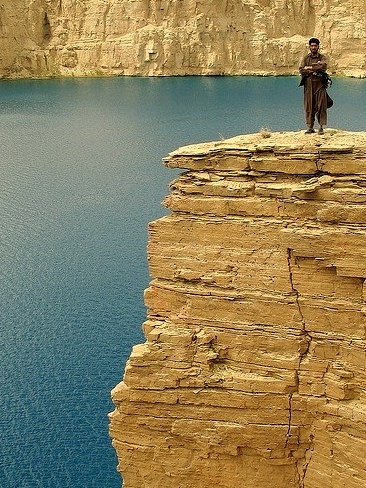 Band-e-Amir lakes, near Bamiyan, Afghanistan