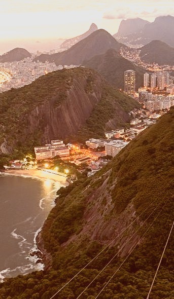 Rio de Janeiro view from Sugarloaf Mountain, Brazil