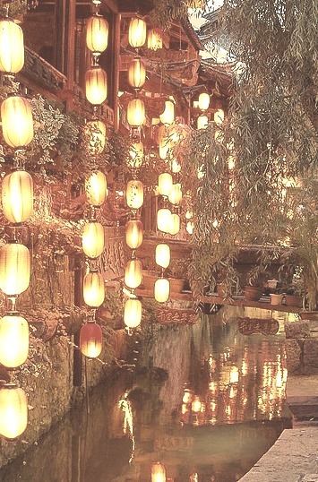 Lanterns of Lijiang in Yunnan, China