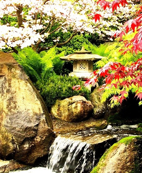 Anderson Japanese Gardens in Rockford, Illinois, USA
